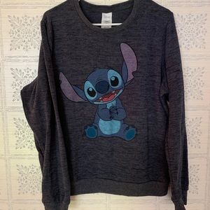 Disney X-Large Kids Stitch Long Sleeved Shirt